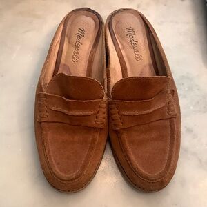 Madewell Loafer Suede Slides